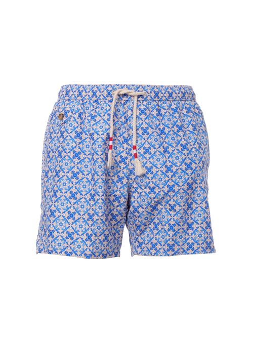 ultralight swim short 70's print MC2 SAINT BARTH | LIGHITING70-01937H1117 MICRO DECO